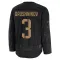 Black Men's Artem Grushnikov Premium Calgary Flames 2024 Military Appreciation Practice Jersey