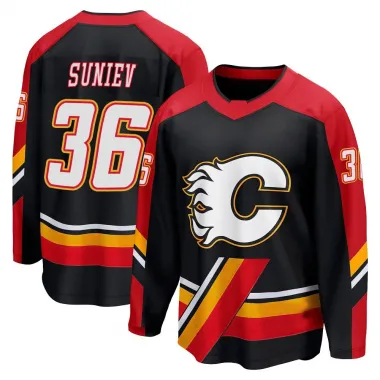 Black Men's Aydar Suniev Breakaway Calgary Flames Special Edition 2.0 Jersey