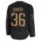 Black Men's Aydar Suniev Premium Calgary Flames 2024 Military Appreciation Practice Jersey