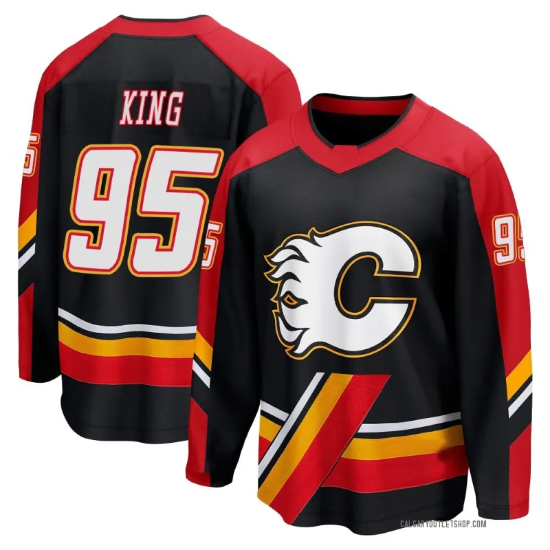 Black Men's Carter King Breakaway Calgary Flames Special Edition 2.0 Jersey