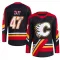 Black Men's Connor Zary Authentic Calgary Flames Reverse Retro 2.0 Jersey