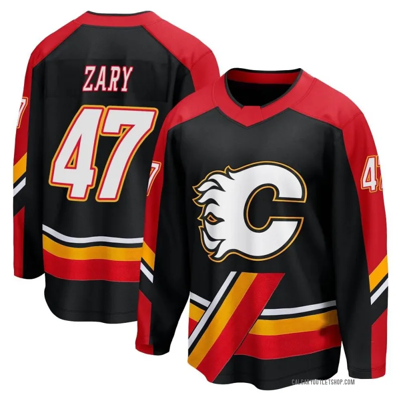 Black Men's Connor Zary Breakaway Calgary Flames Special Edition 2.0 Jersey