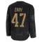 Black Men's Connor Zary Premium Calgary Flames 2024 Military Appreciation Practice Jersey