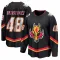 Black Men's Hunter Brzustewicz Breakaway Calgary Flames 2022/23 Alternate Premier Jersey