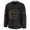 Black Men's Hunter Brzustewicz Premium Calgary Flames 2024 Military Appreciation Practice Jersey