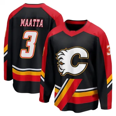 Black Men's Olli Maatta Breakaway Calgary Flames Special Edition 2.0 Jersey