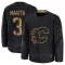 Black Men's Olli Maatta Premium Calgary Flames 2024 Military Appreciation Practice Jersey