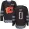 Black Men's Owen Say Authentic Calgary Flames 1917-2017 100th Anniversary Jersey