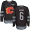Black Men's Rory Kerins Authentic Calgary Flames 1917-2017 100th Anniversary Jersey
