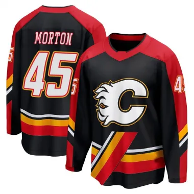 Black Men's Sam Morton Breakaway Calgary Flames Special Edition 2.0 Jersey