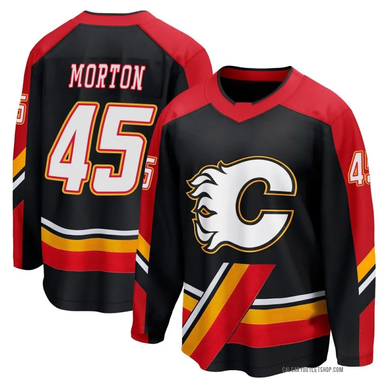 Black Men's Sam Morton Breakaway Calgary Flames Special Edition 2.0 Jersey