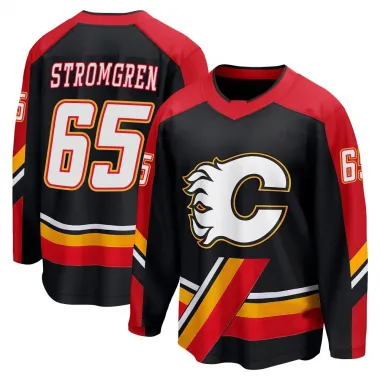 Black Men's William Stromgren Breakaway Calgary Flames Special Edition 2.0 Jersey