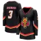 Black Women's Artem Grushnikov Breakaway Calgary Flames 2022/23 Alternate Premier Jersey