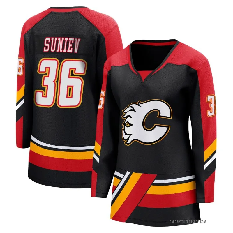 Black Women's Aydar Suniev Breakaway Calgary Flames Special Edition 2.0 Jersey
