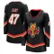 Black Women's Connor Zary Breakaway Calgary Flames 2022/23 Alternate Premier Jersey