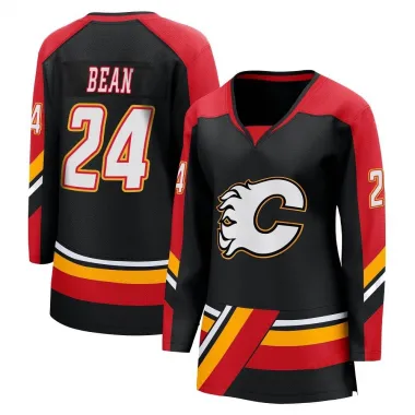 Black Women's Jake Bean Breakaway Calgary Flames Special Edition 2.0 Jersey