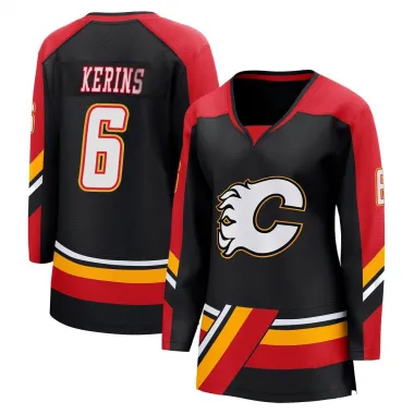 Black Women's Rory Kerins Breakaway Calgary Flames Special Edition 2.0 Jersey