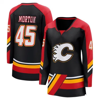Black Women's Sam Morton Breakaway Calgary Flames Special Edition 2.0 Jersey