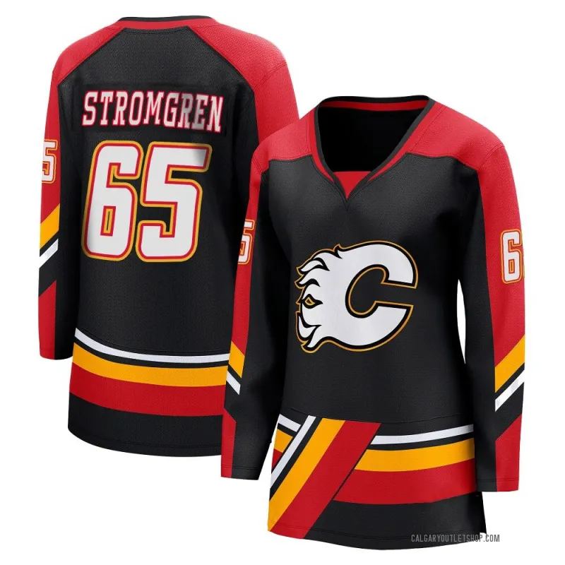 Black Women's William Stromgren Breakaway Calgary Flames Special Edition 2.0 Jersey