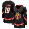 Black Women's Zayne Parekh Breakaway Calgary Flames 2022/23 Alternate Premier Jersey