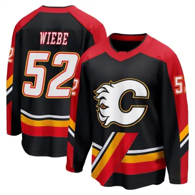 Black Youth Abram Wiebe Breakaway Calgary Flames Special Edition 2.0 Jersey