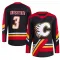 Black Youth Artem Grushnikov Authentic Calgary Flames Reverse Retro 2.0 Jersey