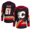 Black Youth Clark Bishop Authentic Calgary Flames Reverse Retro 2.0 Jersey