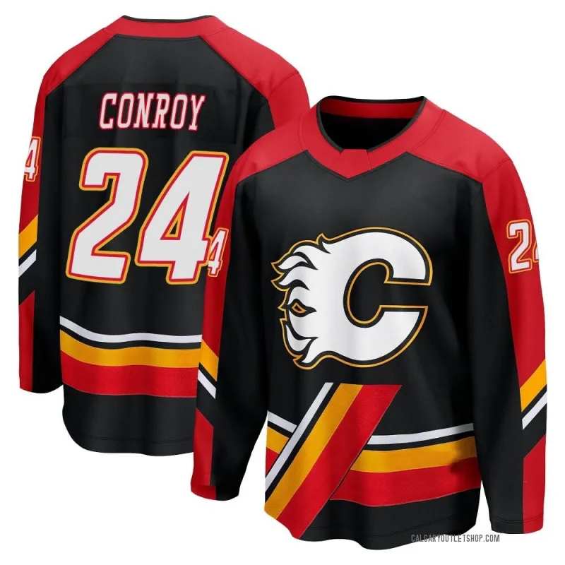 Black Youth Craig Conroy Breakaway Calgary Flames Special Edition 2.0 Jersey