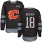 Black Youth John Beecher Authentic Calgary Flames 1917-2017 100th Anniversary Jersey