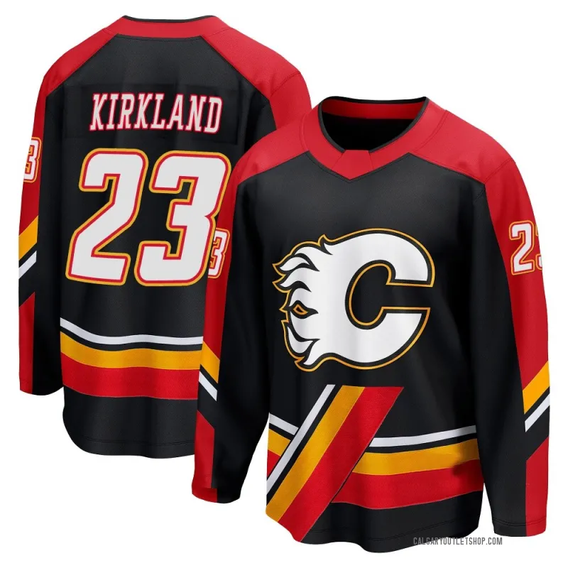Black Youth Justin Kirkland Breakaway Calgary Flames Special Edition 2.0 Jersey
