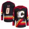 Black Youth Owen Say Authentic Calgary Flames Reverse Retro 2.0 Jersey