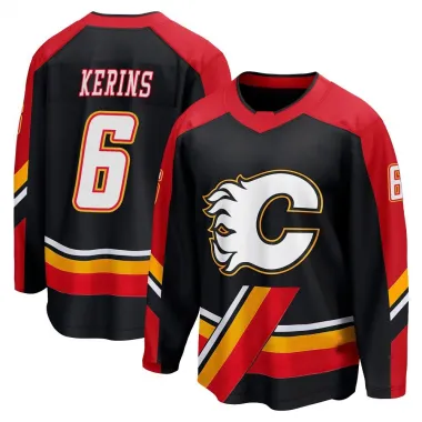 Black Youth Rory Kerins Breakaway Calgary Flames Special Edition 2.0 Jersey