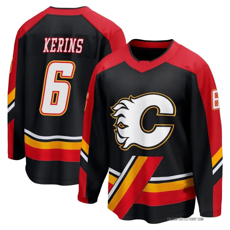 Black Youth Rory Kerins Breakaway Calgary Flames Special Edition 2.0 Jersey