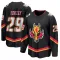 Black Youth Samuel Honzek Breakaway Calgary Flames 2022/23 Alternate Premier Jersey