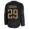 Black Youth Samuel Honzek Premium Calgary Flames 2024 Military Appreciation Practice Jersey