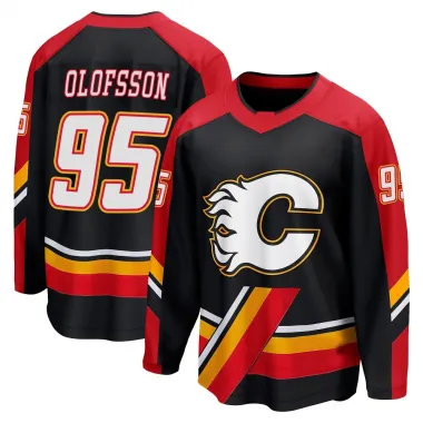 Black Youth Victor Olofsson Breakaway Calgary Flames Special Edition 2.0 Jersey