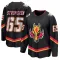 Black Youth William Stromgren Breakaway Calgary Flames 2022/23 Alternate Premier Jersey