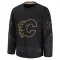 Black Youth Yan Kuznetsov Premium Calgary Flames 2024 Military Appreciation Practice Jersey