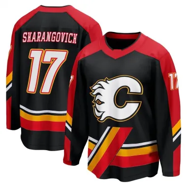 Black Youth Yegor Sharangovich Breakaway Calgary Flames Special Edition 2.0 Jersey