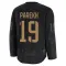 Black Youth Zayne Parekh Premium Calgary Flames 2024 Military Appreciation Practice Jersey
