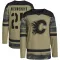 Camo Men's Joe Nieuwendyk Authentic Calgary Flames Military Appreciation Practice Jersey