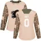 Camo Women's Owen Say Authentic Calgary Flames Veterans Day Practice Jersey