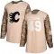 Camo Youth Andrew Basha Authentic Calgary Flames Veterans Day Practice Jersey