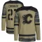 Camo Youth Matt Coronato Authentic Calgary Flames Military Appreciation Practice Jersey
