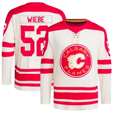 Cream Men's Abram Wiebe Authentic Calgary Flames 2023 Heritage Classic Primegreen Jersey