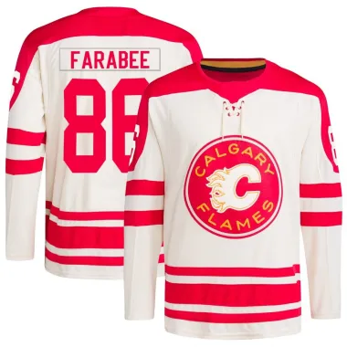 Cream Men's Joel Farabee Authentic Calgary Flames 2023 Heritage Classic Primegreen Jersey