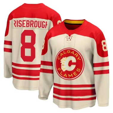 Cream Youth Doug Risebrough Breakaway Calgary Flames 2023 Heritage Classic Premier Jersey
