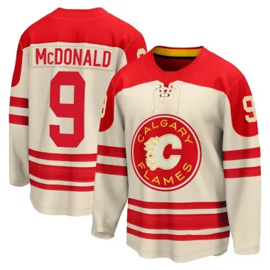 Cream Youth Lanny McDonald Breakaway Calgary Flames 2023 Heritage Classic Premier Jersey