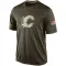 Olive Men's Calgary Flames Salute To Service KO Performance Dri-FIT T-Shirt