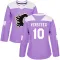 Purple Women's Kris Versteeg Authentic Calgary Flames Fights Cancer Practice Jersey